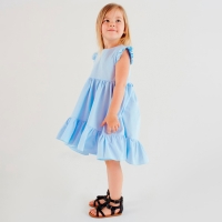 Платье детское KAFTAN Princess, р. 30 (98-104), голубой Платье детское KAFTAN Princess, р. 30 (98-104), голубой
