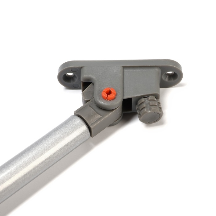 Газлифт 120N CAPPIO, доводчик, бесшумное открывание/закрывание, серый, 2 шт.