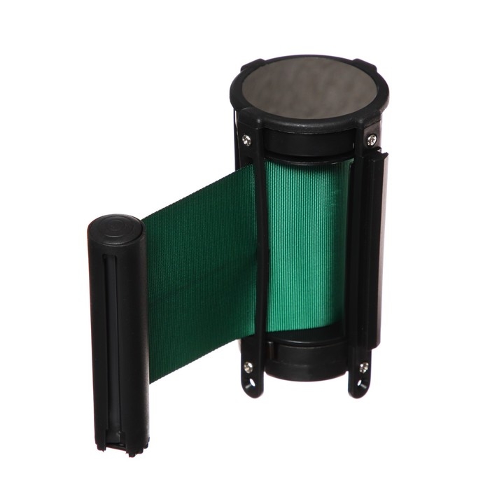 Кассета с вытяжной лентой-180см зеленая, высота-13см, ширина 6.6 см, ширина ленты-80мм Кассета с вытяжной лентой-180см зеленая, высота-13см, ширина 6.6 см, ширина ленты-80мм