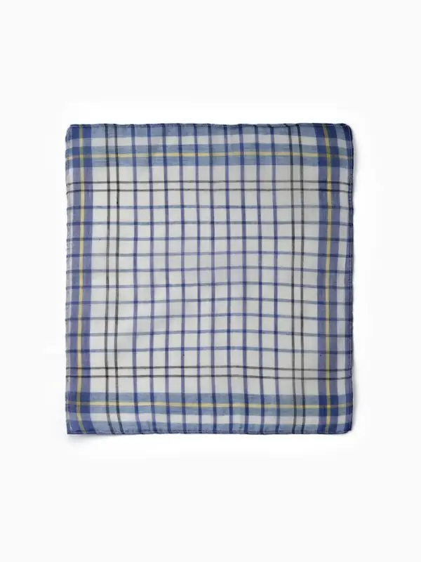 Платки носовые мужские Экономь и Я "Квадрат" 38*38 см, (набор 10 шт), рис. МИКС,100% пэ