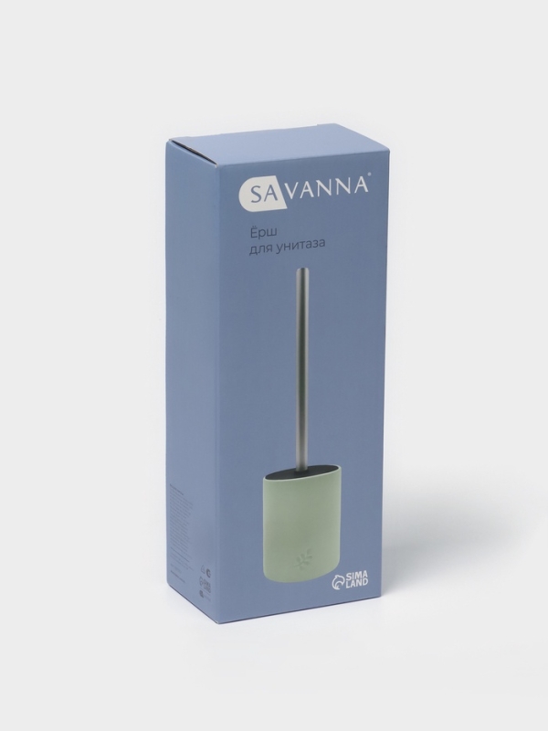 Ерш для унитаза "Листья" силиконовый