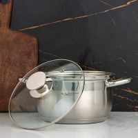 Кастрюля &laquo;Диана&raquo;, 3.5 л, d=20 см, капсульное дно, индукция