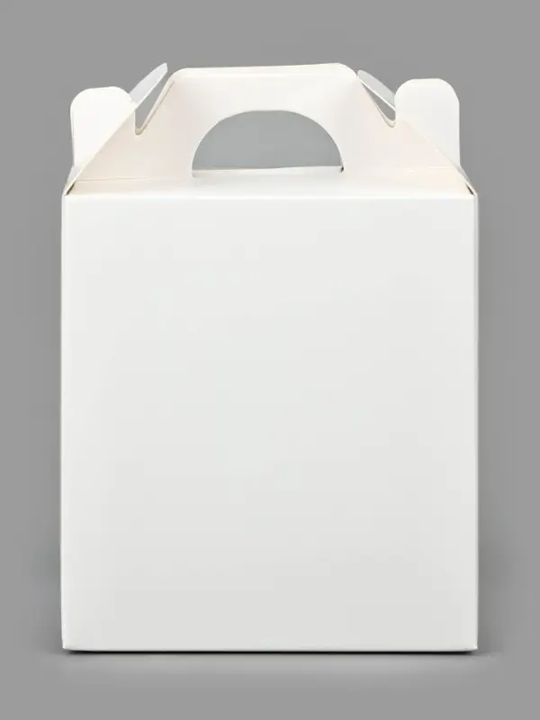 Упаковка для кондитерских изделий под 1 капкейк &laquo;Белая&raquo;, 9 х 9 х 10 см