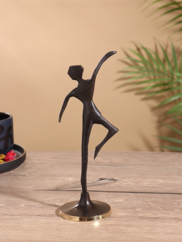 Сувенир "Танец" латунь 7х7х22 см