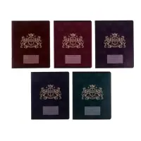 Тетрадь 18 листов в клетку Calligrata "King's school", обложка мелованный картон, блок офсет, белизна 95%, МИКС