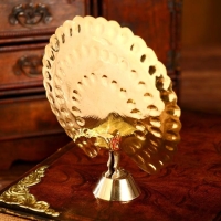 Сувенир "Павлин" латунь 15.5х14х5 см Сувенир "Павлин" латунь 15.5х14х5 см