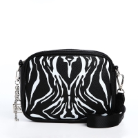 Сумка женская из искусственной кожи &laquo;Зебра&raquo;, 19х14х6 см.