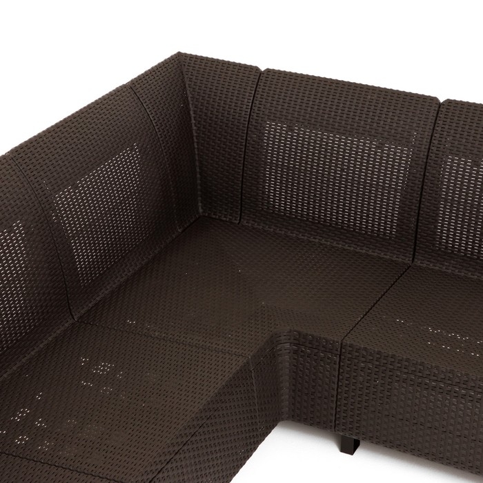 Набор садовой мебели Набор садовой мебели "Ротанг": диван угловой, стол + 2 кресла