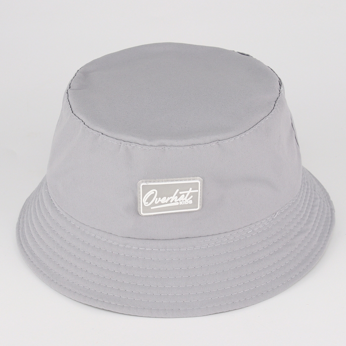 Панама детская для мальчика, цвет серый, р-р 52-54