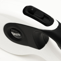 Рулетка DIIL, 5 м, до 40 кг, лента, прорезиненная ручка, белая с чёрным