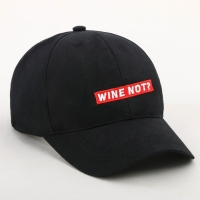 Кепка Wine not?, черная Кепка Wine not?, черная