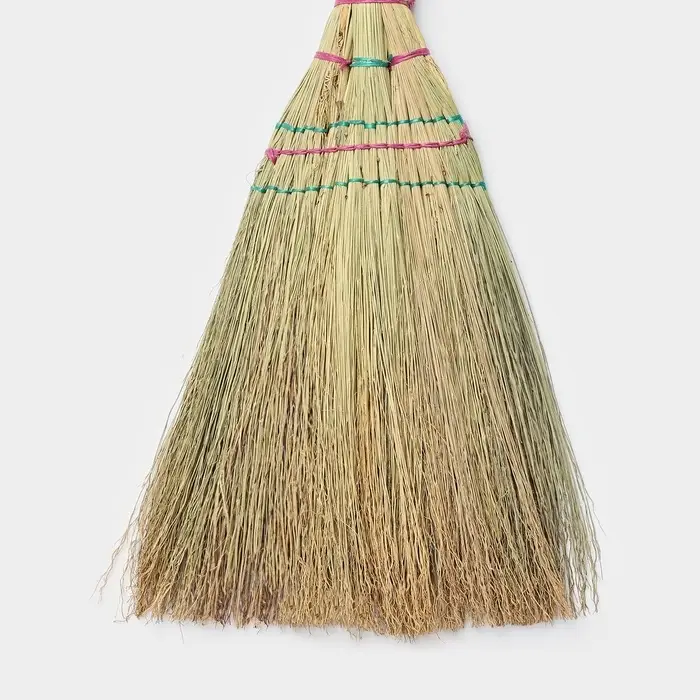 Веник 3-х лучевой 3-х прошивной &laquo;Сорго&raquo;, 380 гр, 85 см