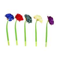 Ручка гелевая-прикол МИКС Пион МИКС  (штрихкод на штуке)