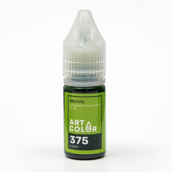 Набор гелевых пищевых красителей Art color electric, микс 10 цветов, 10 мл