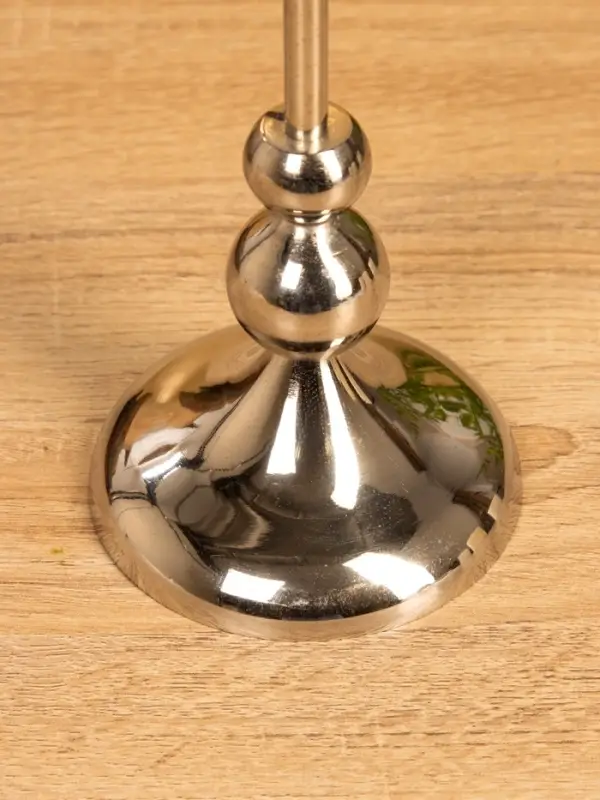 Подсвечник "Сицилия" 10х10х27 см, алюминий