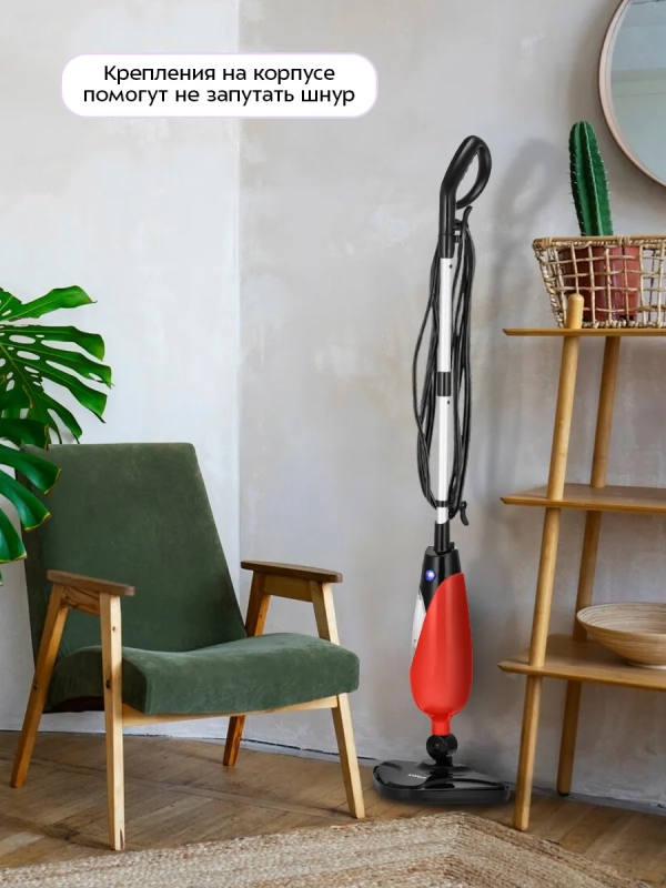 Паровая швабра с насадками КТ-3939 - 1300 Вт