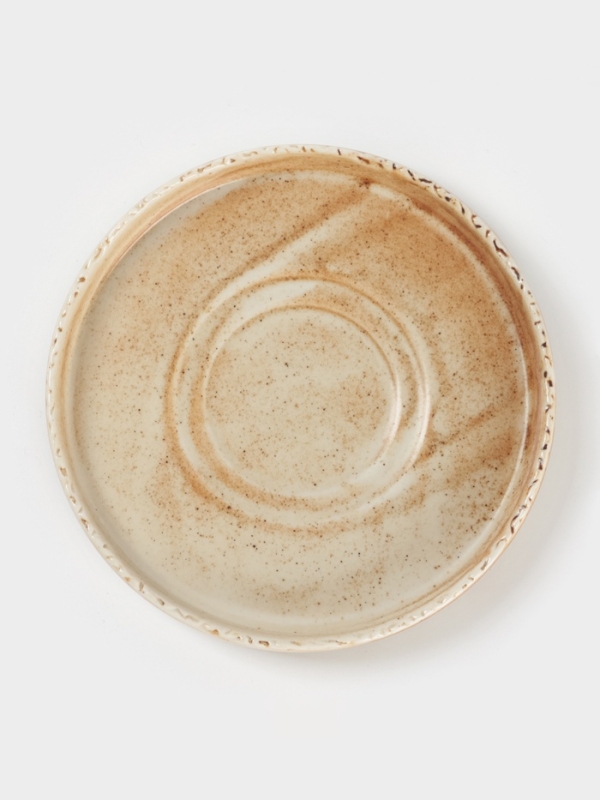 Блюдце Magistro "Organic brown" 14х1.8 универсальное