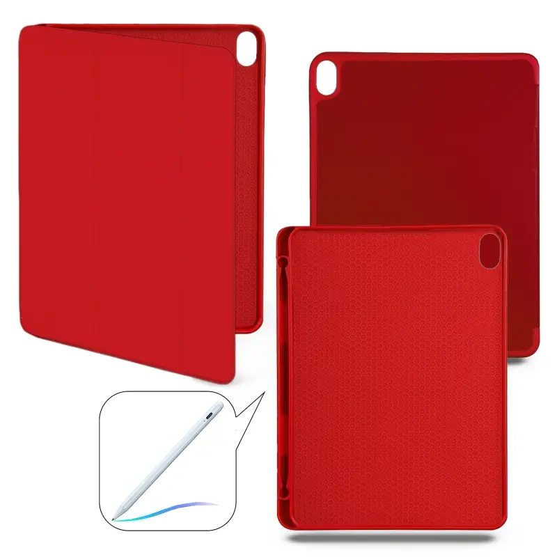 Чехол-книжка iPd Air 4 10.9 (2020)/ Air 5 10.9 (2022) Smart case (Pencil) Red №3