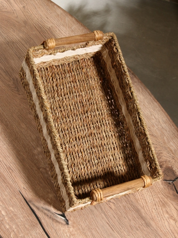 Корзина плетеная 36x21x15 см, сиграсс