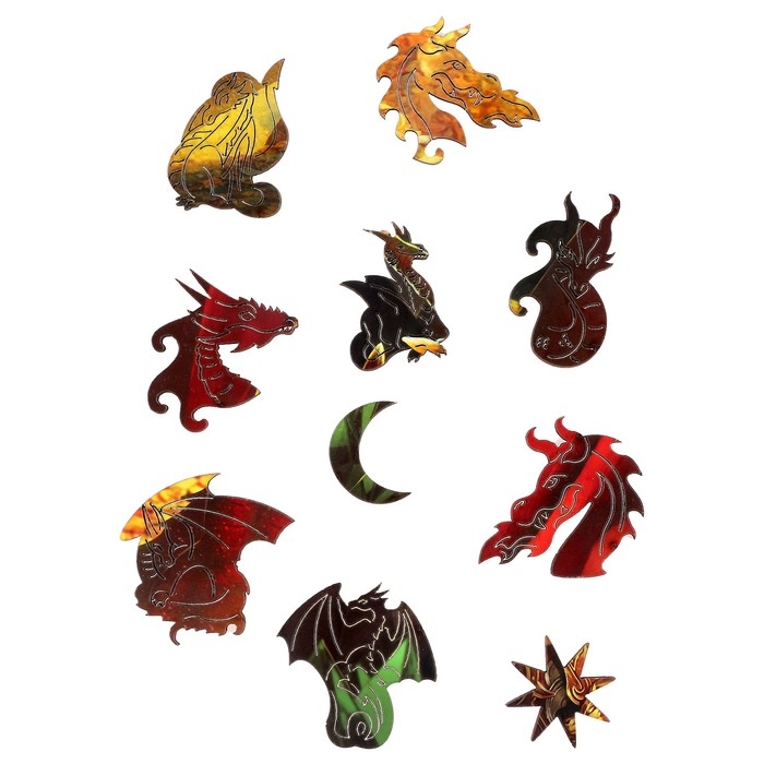 Пазл фигурный &laquo;Год дракона&raquo;