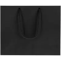 Пакет бумажный Porta S, горизонтальный, черный