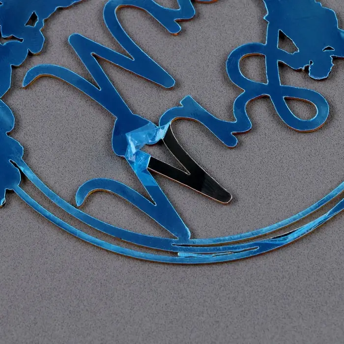 Топпер для торта Mr & Mrs, золотой