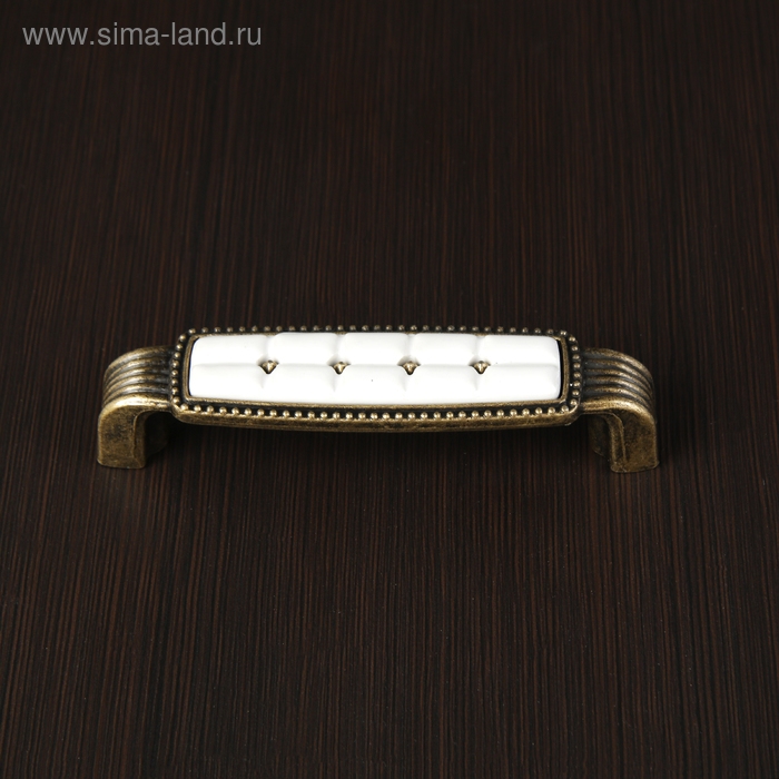 Ручка-скоба CAPPIO ELEGANT РС150AB, м/о 96 мм, керамическая, цвет бронза