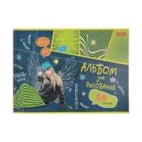 Альбом д/рис А4 40л на скобе Hatber "Street Style"