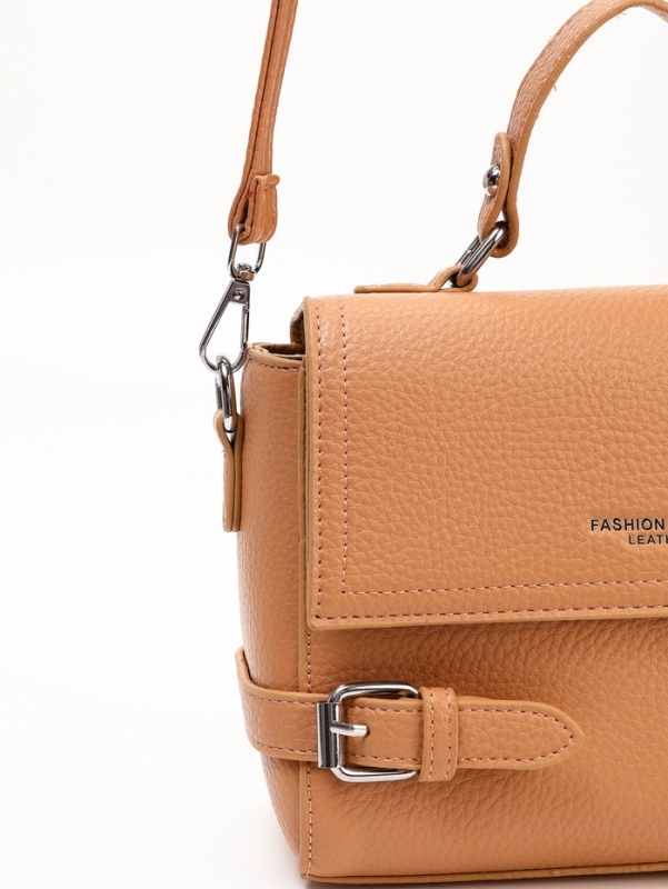 Сумка женская, 22*11*17, отд на молнии, длин ремень, хаки