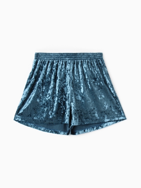 Шорты женские KAFTAN Velvet р. 48-50, синий