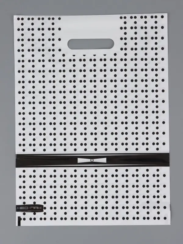 Пакет "Уайт, полиэтиленовый с вырубной ручкой 30х40 см, 60 мкм