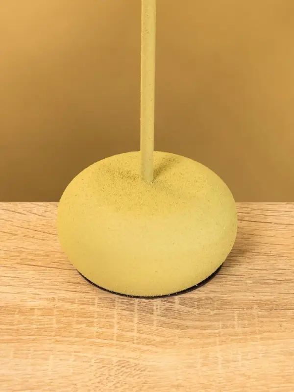 Подсвечник на 1 свечу текстурный "Оливковый" 8х8х25,5 см