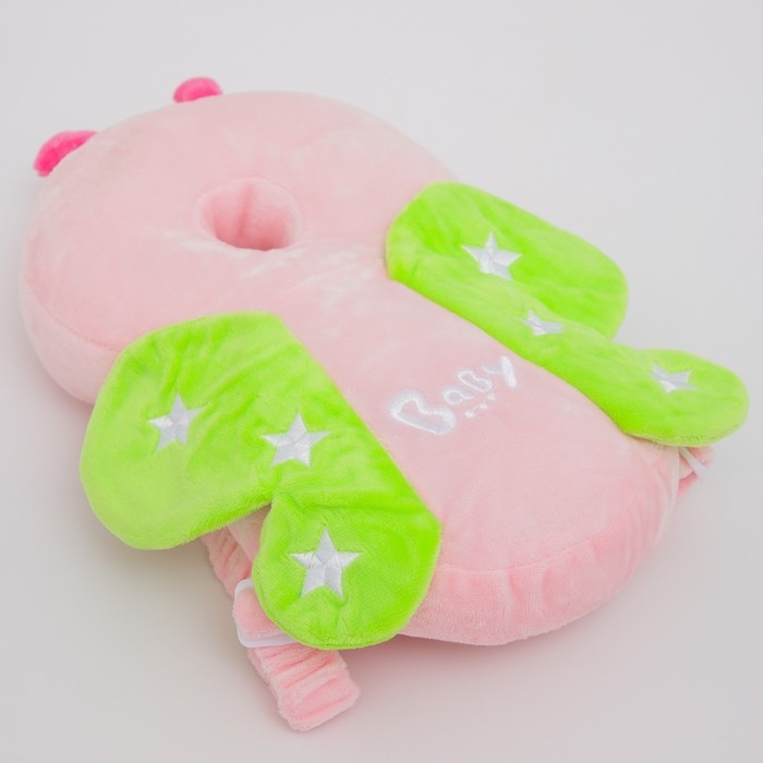 Рюкзак подушка для безопасности малыша &laquo;Бабочка&raquo;, цвет розовый, Крошка Я