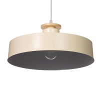 Светильник Timothy 1х40Вт Е27 пр-1м кремовый 32,5х32,5х12см