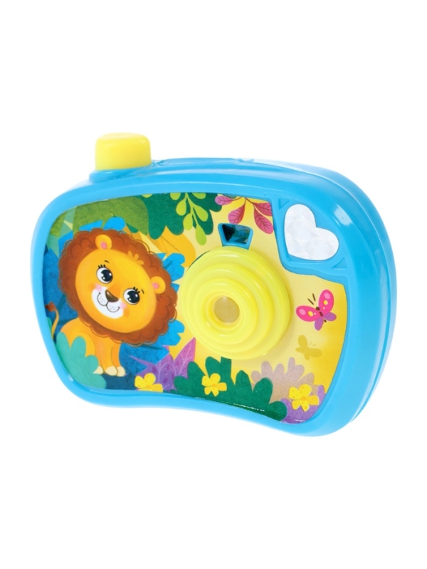 Проектор-фотоаппарат "Весёлые зверята" световые эффекты