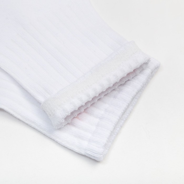 Носки женские MINAKU &laquo;Сердечки&raquo;, цвет белый, размер 36-37 (23 см)