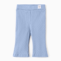 Брюки (клеш) для девочки MINAKU, цвет пыльно-голубой, рост 80-86 см Брюки (клеш) для девочки MINAKU, цвет пыльно-голубой, рост 80-86 см