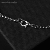 Кулон унисекс «Светоч», цвет чернёное серебро, 60 см Кулон унисекс «Светоч», цвет чернёное серебро, 60 см