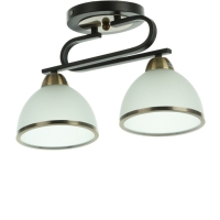 Люстра "Рендо" 2хЕ27 40Вт черно-бронзовый 44х15х23 см