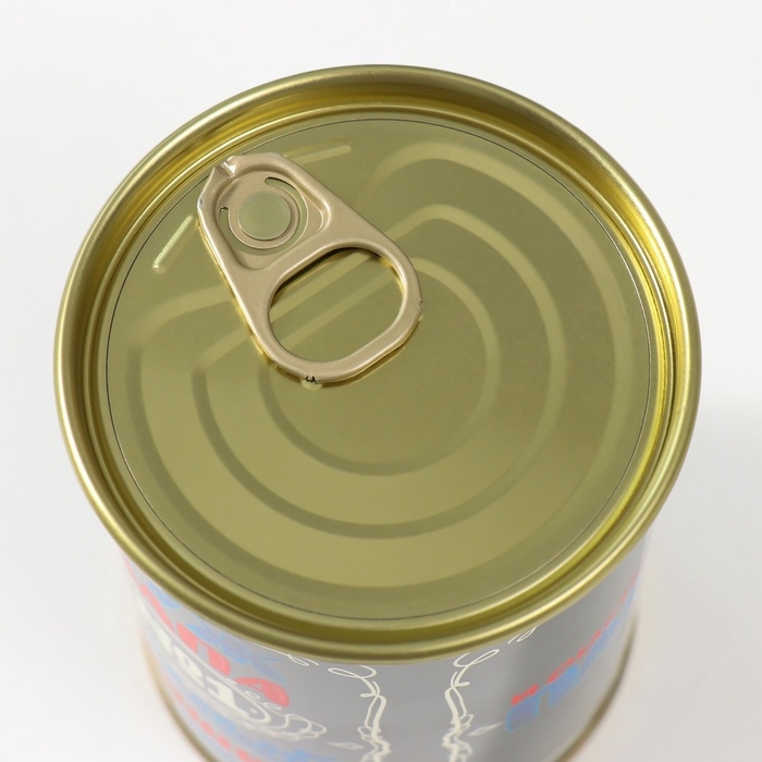 Подарочные носки в банке &laquo;Самый лучший в мире&raquo;, (внутри носки мужские, цвет чёрный)