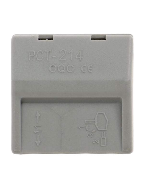 Строительно-монтажная клемма СК-319, 32А, 0,08-2,5 мм2, 4 отв., с рычажком, набор 10 шт