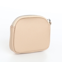 Кошелёк-ключница на молнии, цвет бежевый Кошелёк-ключница на молнии, цвет бежевый