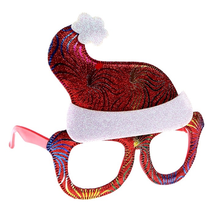 Новый год! Карнавальные очки &laquo;Колпак&raquo;