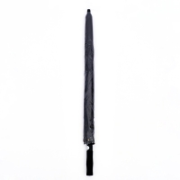 Зонт полуавтоматический &laquo;Однотон&raquo;, 8 спиц, R = 60/70 см, D = 120 см, цвет чёрный/бронза