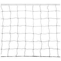 Сетка волейбольная ONLYTOP, с тросом, нить 1,5 мм, 9,6х0,85 м