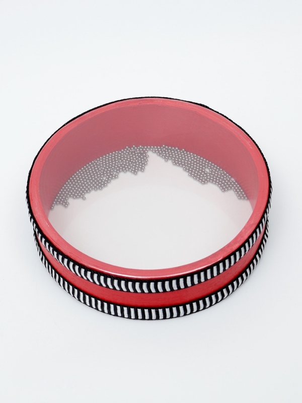 Музыкальный инструмент Барабан Шум Моря Music Life красный, 15 см Музыкальный инструмент Барабан Шум Моря Music Life красный, 15 см