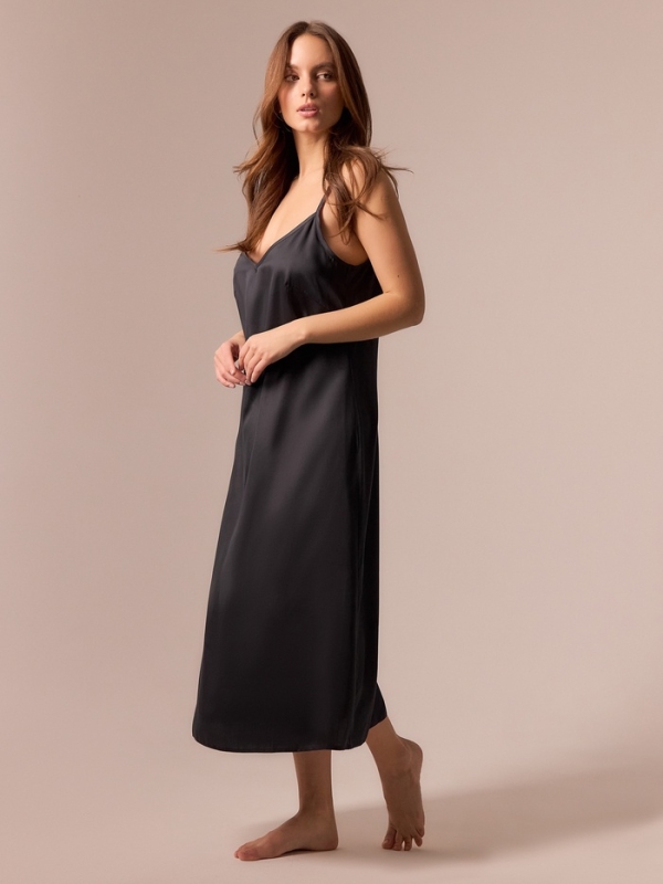 Сорочка женская SL HOME р. S, черный