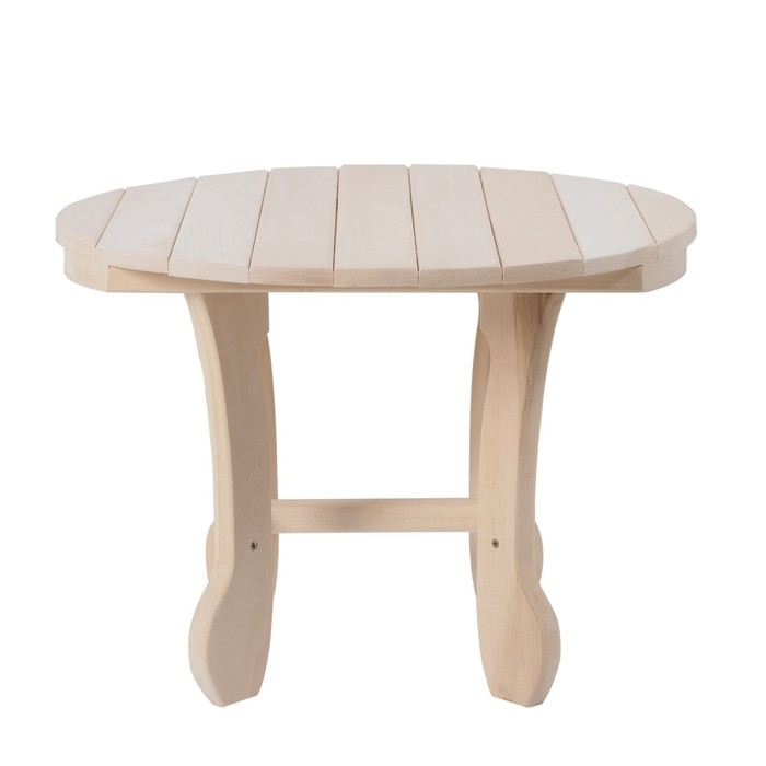 Столик журнальный, 60×60×45см, из липы, круглый Столик журнальный, 60×60×45см, из липы, круглый