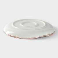 Тарелка фарфоровая Punto bianca, d=26,5 см