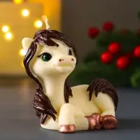 Свеча декоративная &laquo;Лошадка Красотка&raquo;, 7.5&times;8&times;6 см